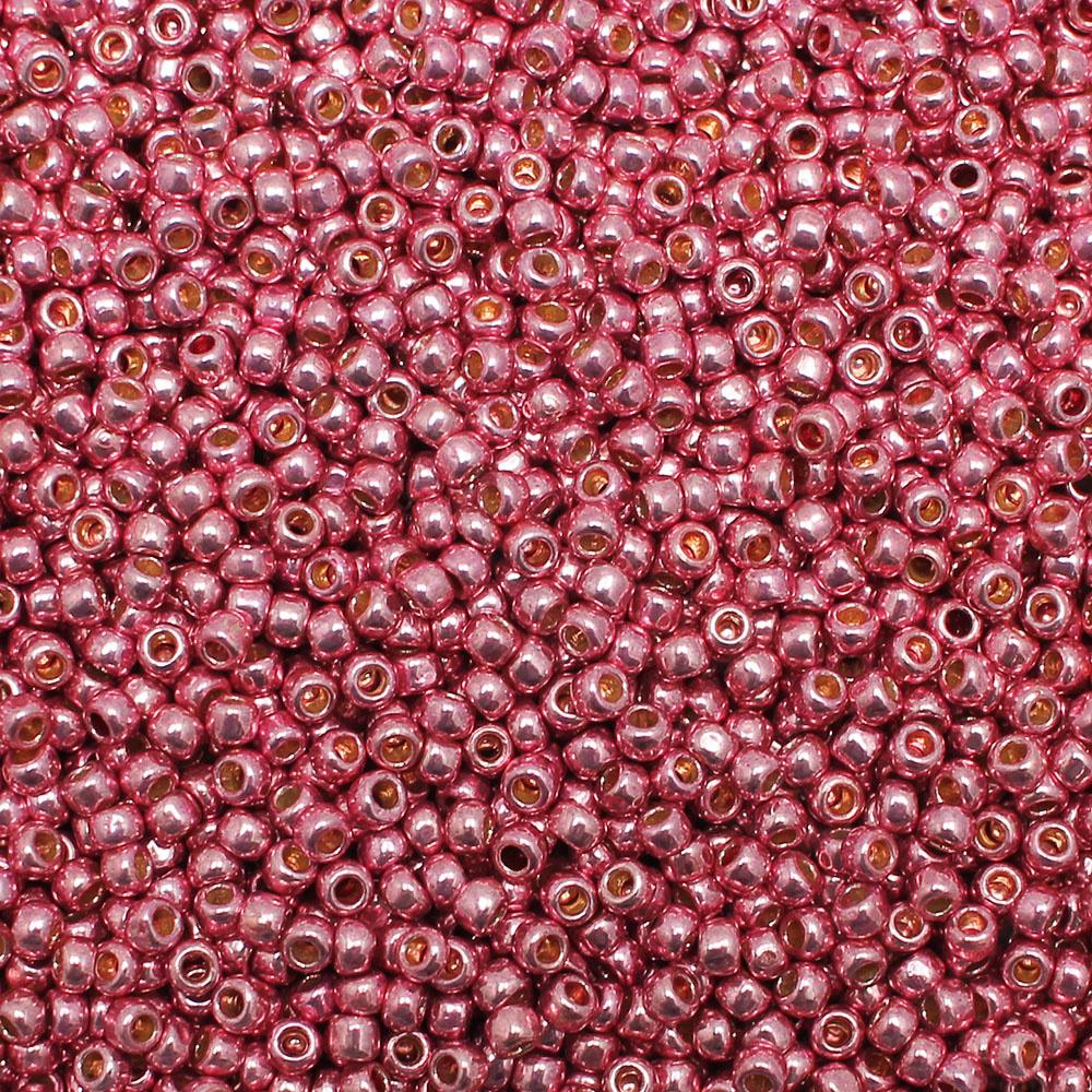 Toho Size 8 Seed Beads 10g - PF Galvanised Pink Lilac