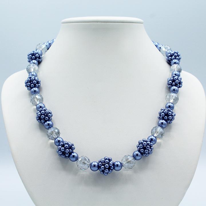 Very Berry Crystal & Pearl Jewellery Kit - Hint of Blue