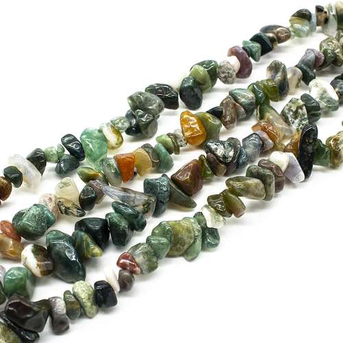 resin druzy bead indian agate 32" string — sparkling cabochon-style stone ideal for jewelry making, pendants, and craft designs