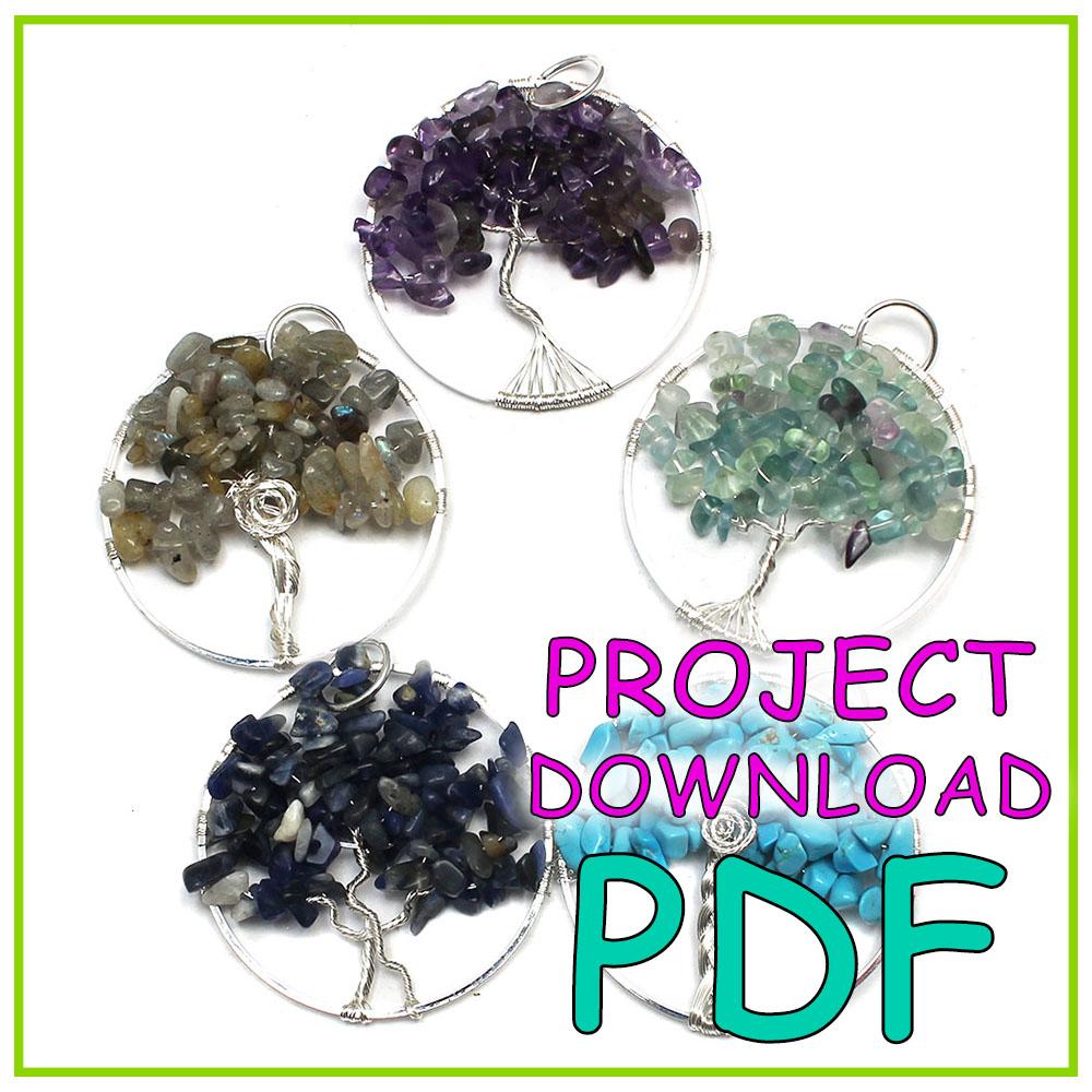 Tree of Life Pendant Project Download - PDF Instructions
