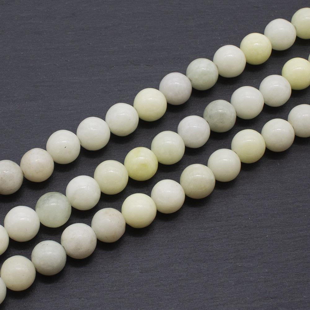 Ivory Jasper Round Beads - 6mm 15" inch