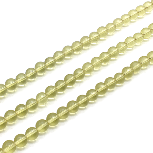 Glass round 8mm - Olive