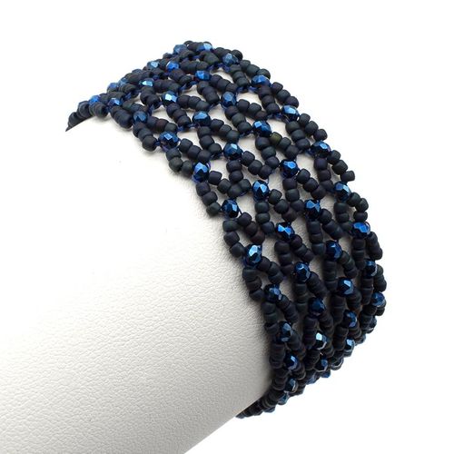 Diane Bracelet nebula bracelet making kit — DIY set with beads and instructions for creating handmade jewelry