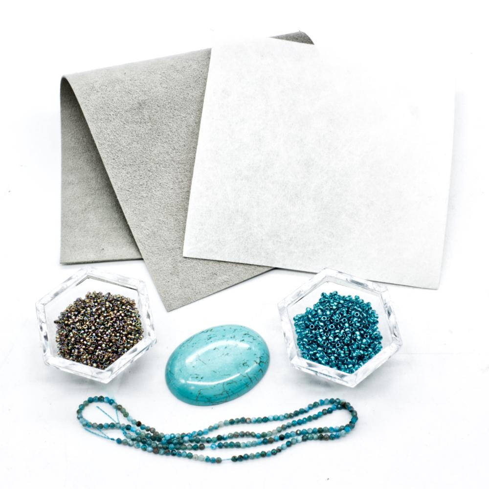 BC Week4/5 2022 - Bead Embroidery - Magnesite