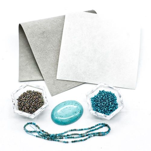 BC Week4/5 2022 - Bead Embroidery - Magnesite