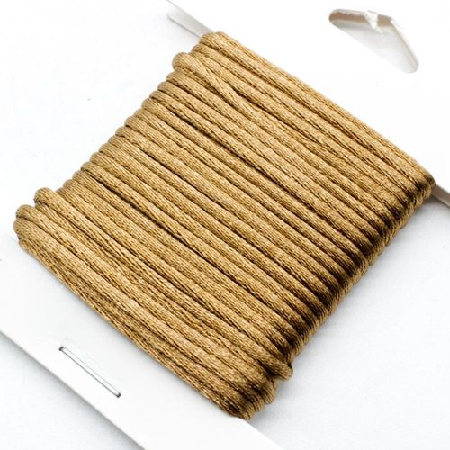 Rattail Cord 1.5mm Gold - 5m