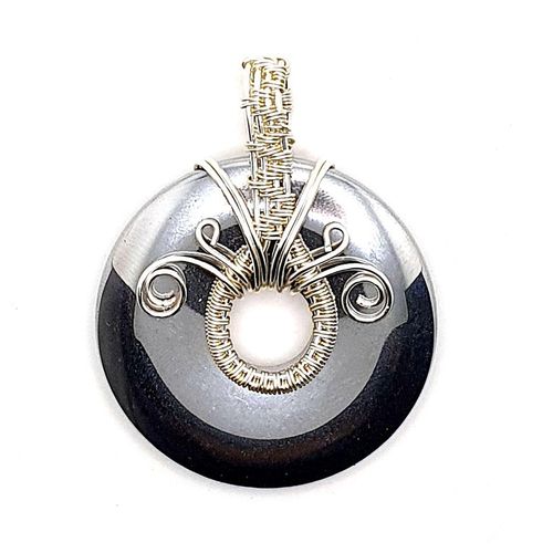 Nova Pendant Kit silver jewelry making kit — DIY set with beads and instructions for creating handmade jewelry