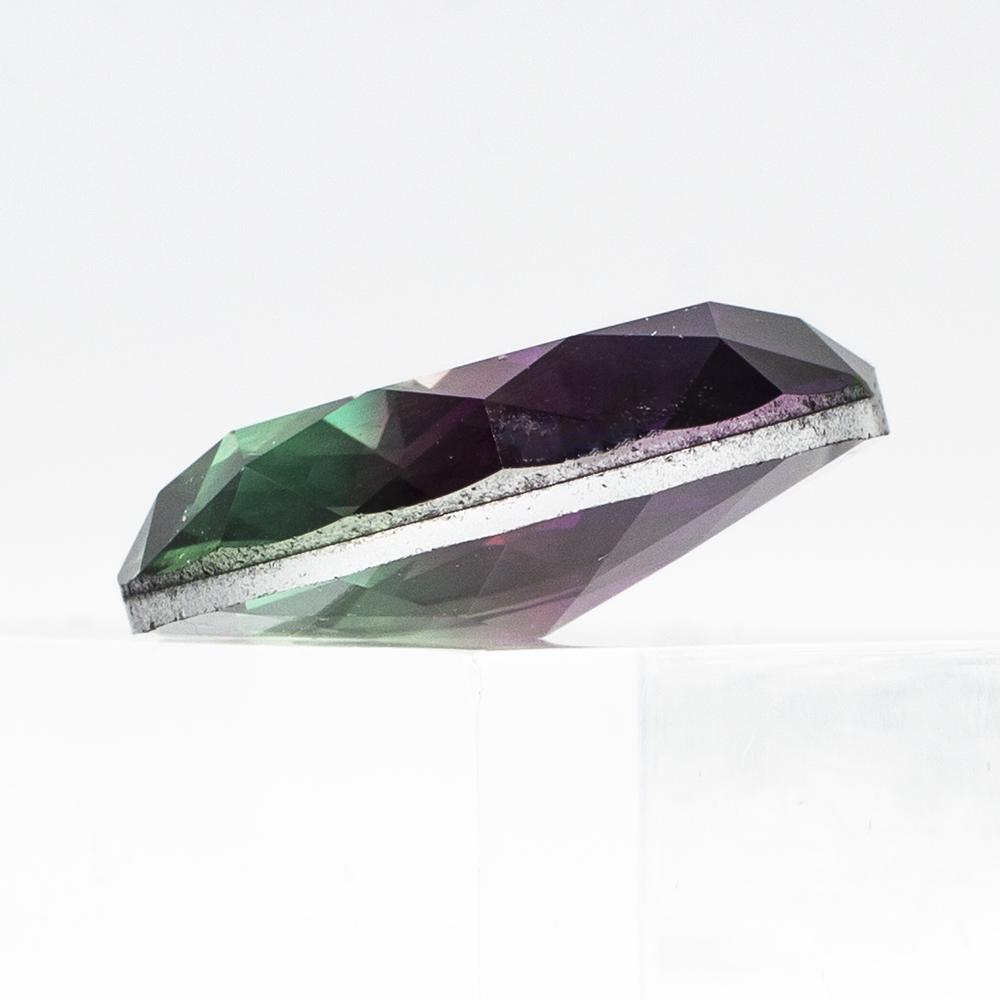 Crystal Round Cabochons 25mm - Purple Green