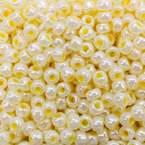 Toho Size 3 Seed Beads 10g - Ceylon Lemon Chiffon