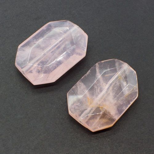 35mm resin druzy bead rose quartz — sparkling cabochon-style stone ideal for jewelry making, pendants, and craft designs