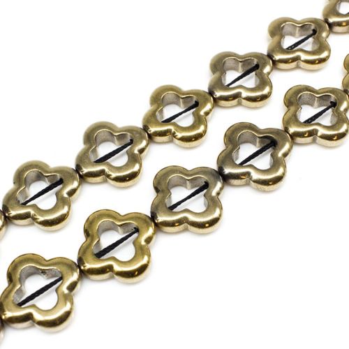 16mm hematite beads — for jewelry making, crafting, and beadwork projects