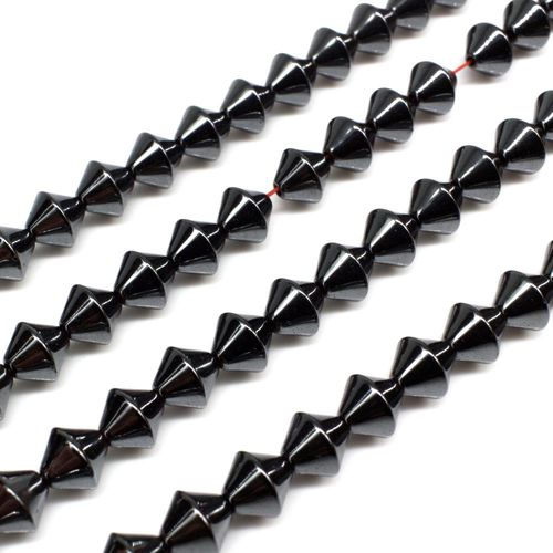 8mm hematite beads — for jewelry making, crafting, and beadwork projects