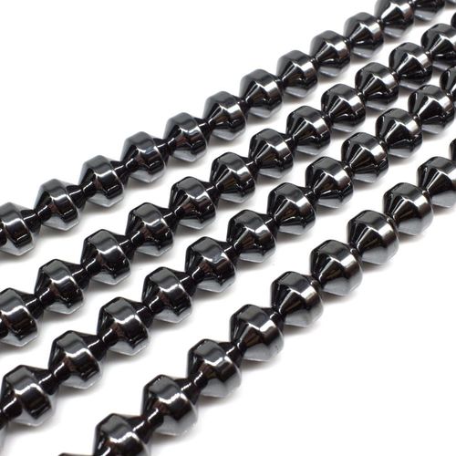 8mm hematite beads — for jewelry making, crafting, and beadwork projects
