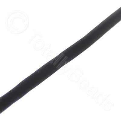 PVC Round Tube 3mm - Black 4metres