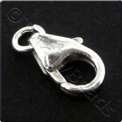 Sterling Silver - Lobster Clasp 8mm 3pcs