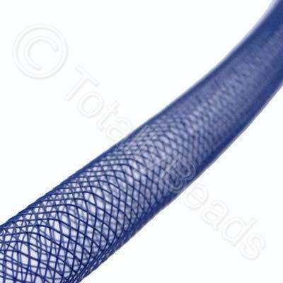 Nylon Mesh Tubing - 8mm Navy Blue - 3m pck