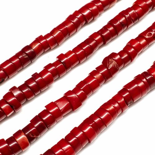 6mm resin druzy bead 6mm heishi rondelle red 15" string — sparkling cabochon-style stone ideal for jewelry making, pendants, and craft de…