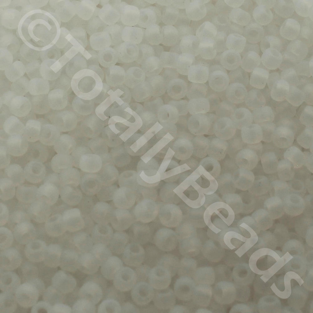 Toho Size 11 Seed Beads 10g - Ceylon Frost Snowflake