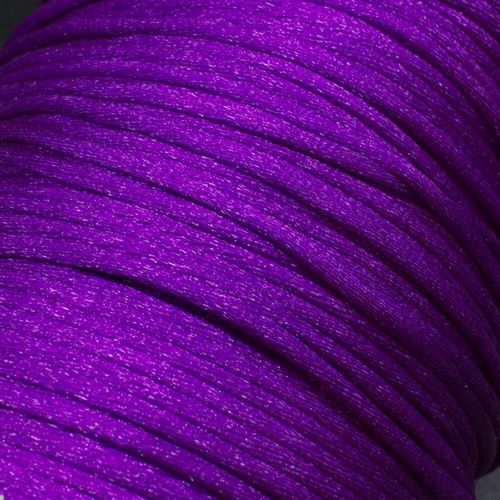Rattail Cord 2mm 5 metres   Purple for jewellery making