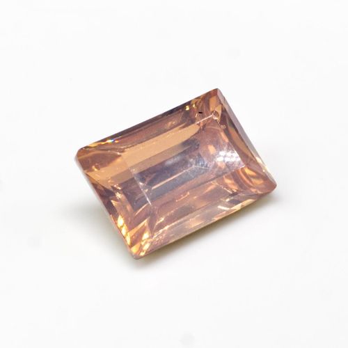 14mm resin Rivoli stone milky pink — faceted round crystal-style cabochon ideal for jewelry making, settings, and crafts