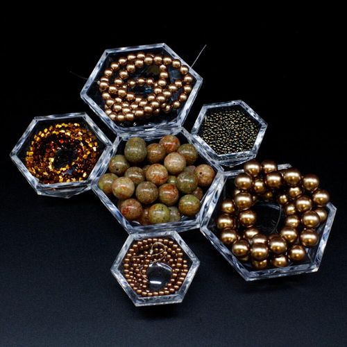 Premium Hugs & Kisses Jewellery Set chinese unakite jewelry making kit — DIY set with beads and instructions for creating handmade jewelry