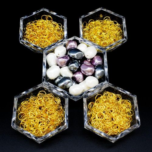 BC 2023 WK 38: Full Persian with Nuggets   Gold 8x1mm for jewellery making