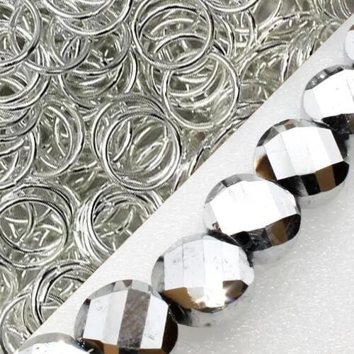 BC 2023 WK 46 Laura Crystal Rings   Silver 9mm for jewellery making