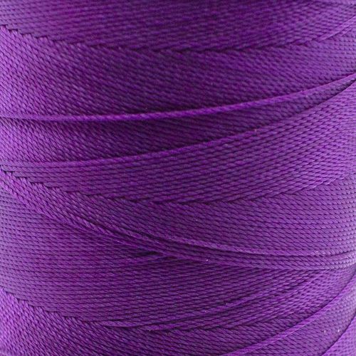 Micro Macrame Cord 6ply 0.2mm 9 metres   Purple for jewellery making