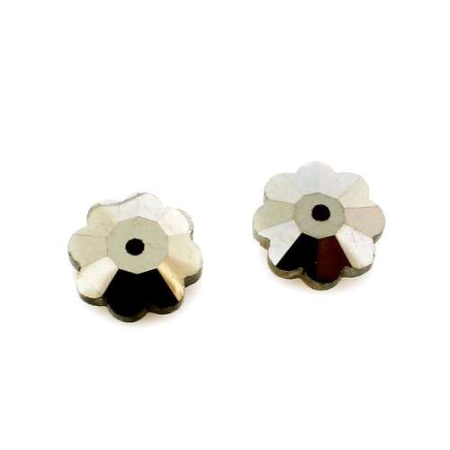 12mm resin Rivoli stone 12mm — faceted round crystal-style cabochon ideal for jewelry making, settings, and crafts