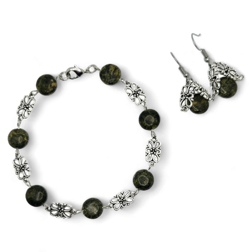 Sybille Gemstone Bracelets   Tree Japser for jewellery making