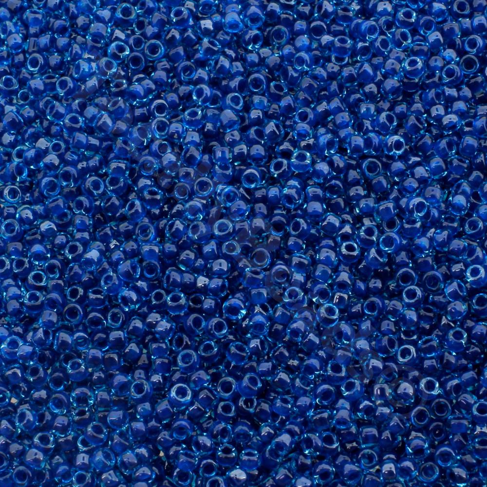 Toho Size 15 Seed Beads 10g - Inside Aqua Capri