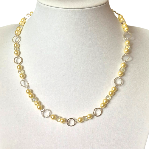 Claire Link Jewellery x2   Lemon Chiffon for jewellery making