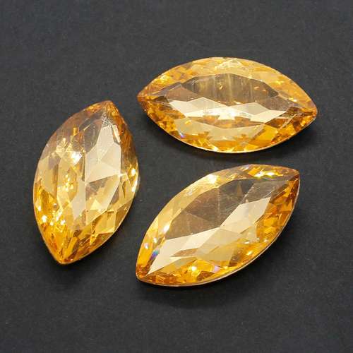32mm resin Rivoli stone champagne — faceted round crystal-style cabochon ideal for jewelry making, settings, and crafts