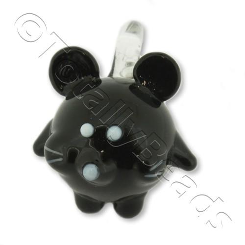 Lampwork Pendant - Mice - LPK36