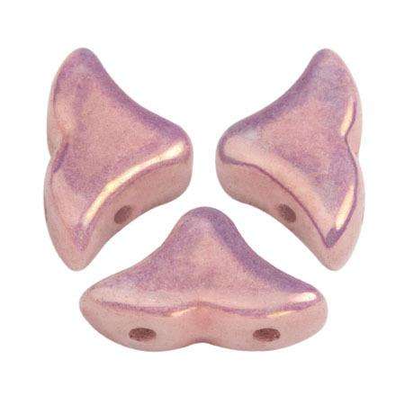 Helios Puca Beads 10g - Opq Violet Gold