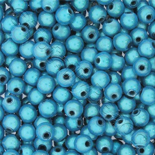 Miracle Beads - 5mm 80pcs Round Turquoise