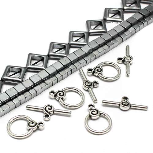 Hematite Necklace - Silver