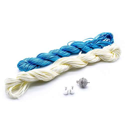 Rainbow Macrame Pack - Turquoise