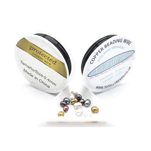 Birds Nest Pendant black jewelry making kit — DIY set with beads and instructions for creating handmade jewelry