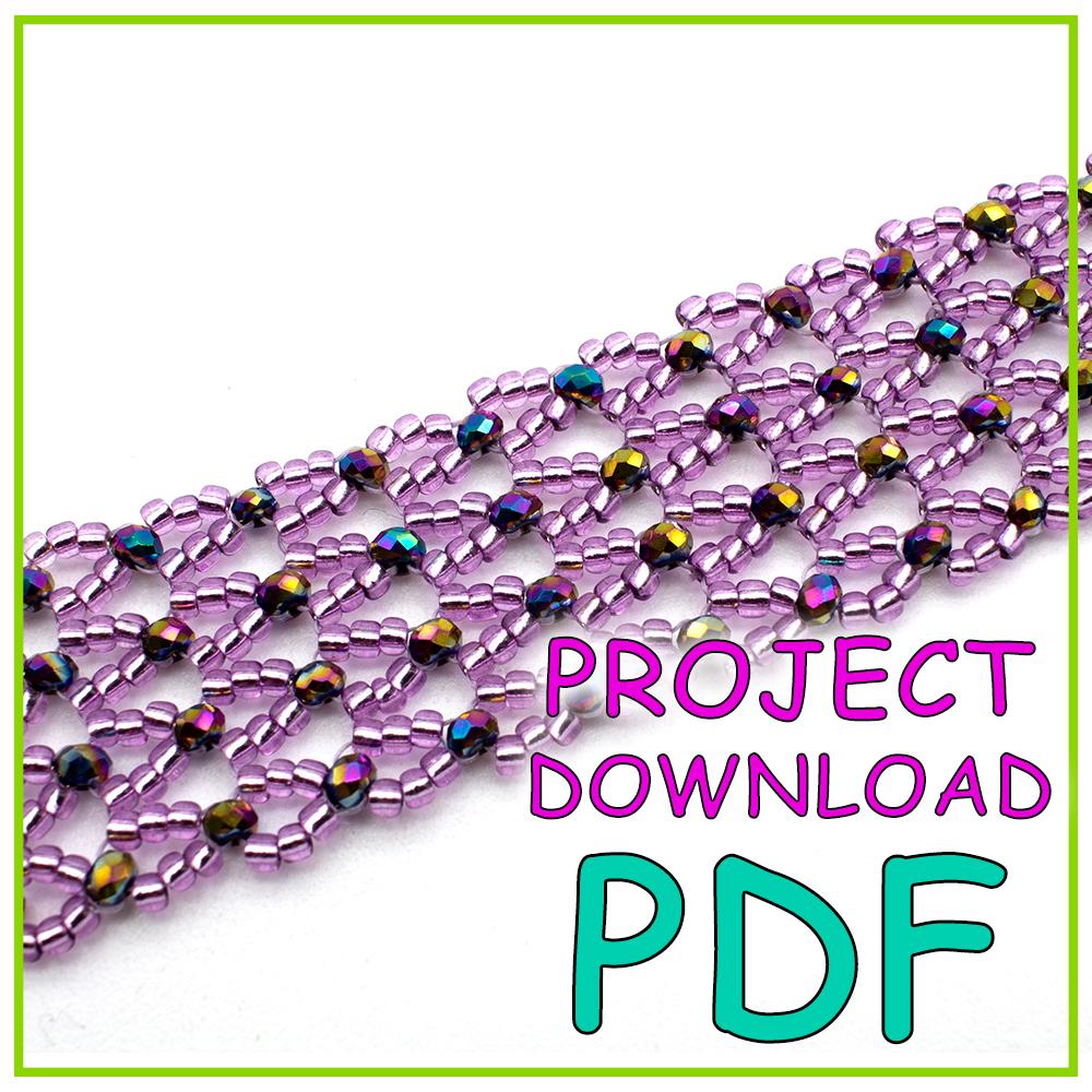Diane Bracelet Project Download - PDF Instructions