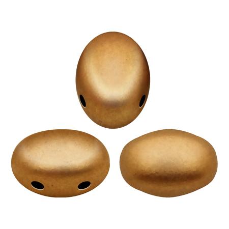 Samos Puca Beads 10g - Bronze Gold Mat