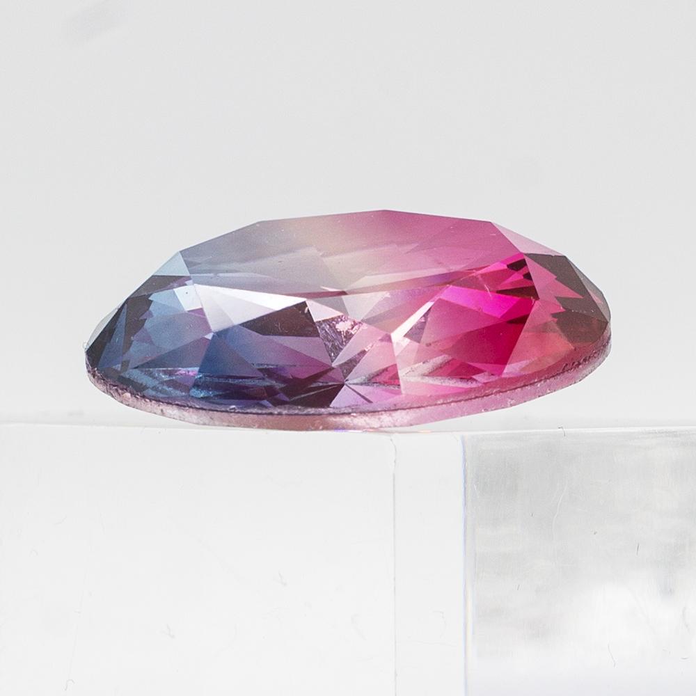 Crystal Round Cabochons 18mm - Pink Aqua