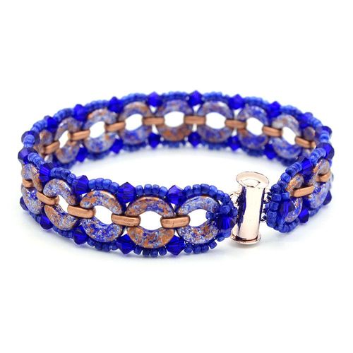 Sybil Arcos Bracelet royal tweedy bracelet making kit — DIY set with beads and instructions for creating handmade jewelry