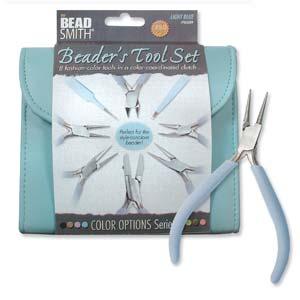 Beaders 8 Piece Tool Set - Light Blue