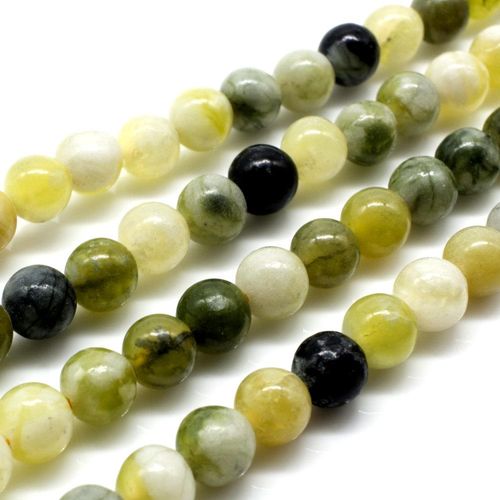 6mm resin druzy bead round 6mm 15" inch — sparkling cabochon-style stone ideal for jewelry making, pendants, and craft designs