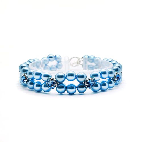 Thea Rhinestone Bracelet iceberg bracelet making kit — DIY set with beads and instructions for creating handmade jewelry