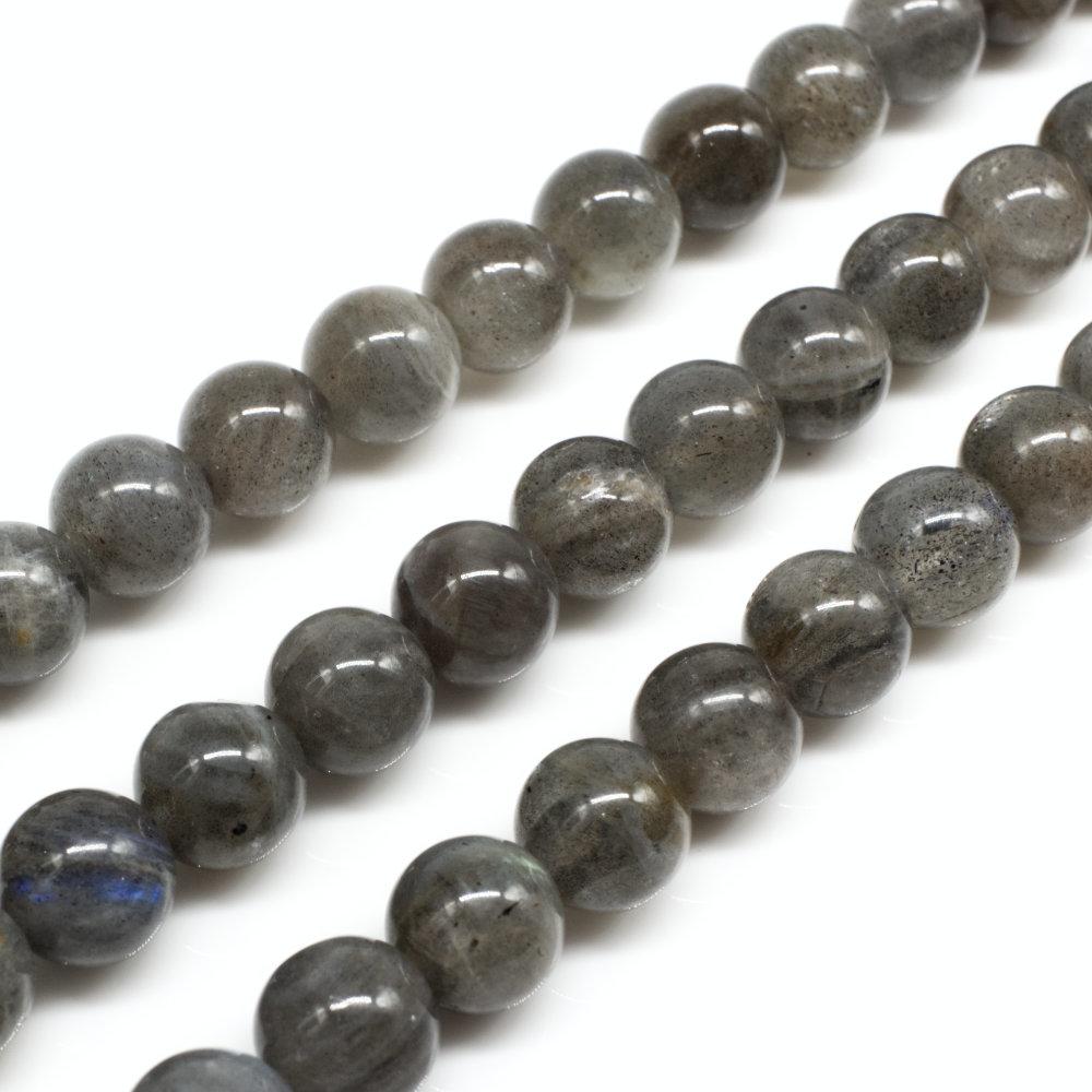 Gemstone - Labradorite Round Beads 8mm 16" String