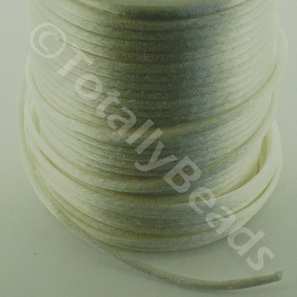 Rattail Silky Cord 2.5mm White - 45m