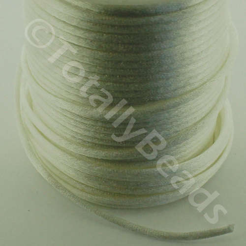 Rattail Silky Cord 2.5mm White - 45m