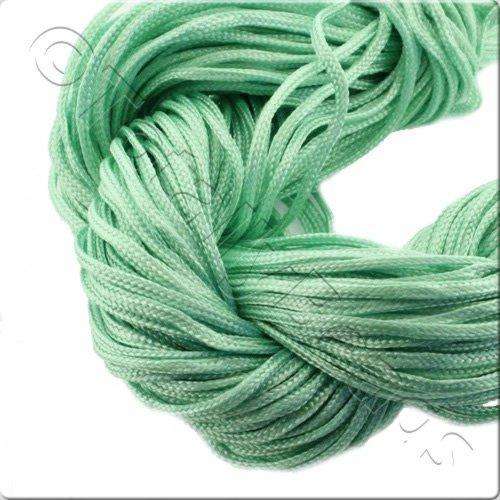 Rattail Cord 1mm Light Green - 10m